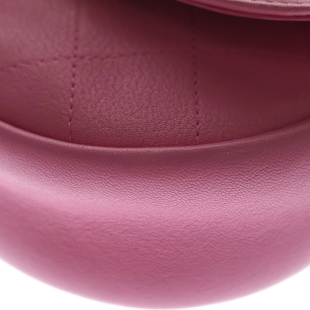CHANEL(シャネル) ココマーク ミニ チェーンショルダーバッグ ゴートスキン レザー ピンク AS0143 26番台 レディース