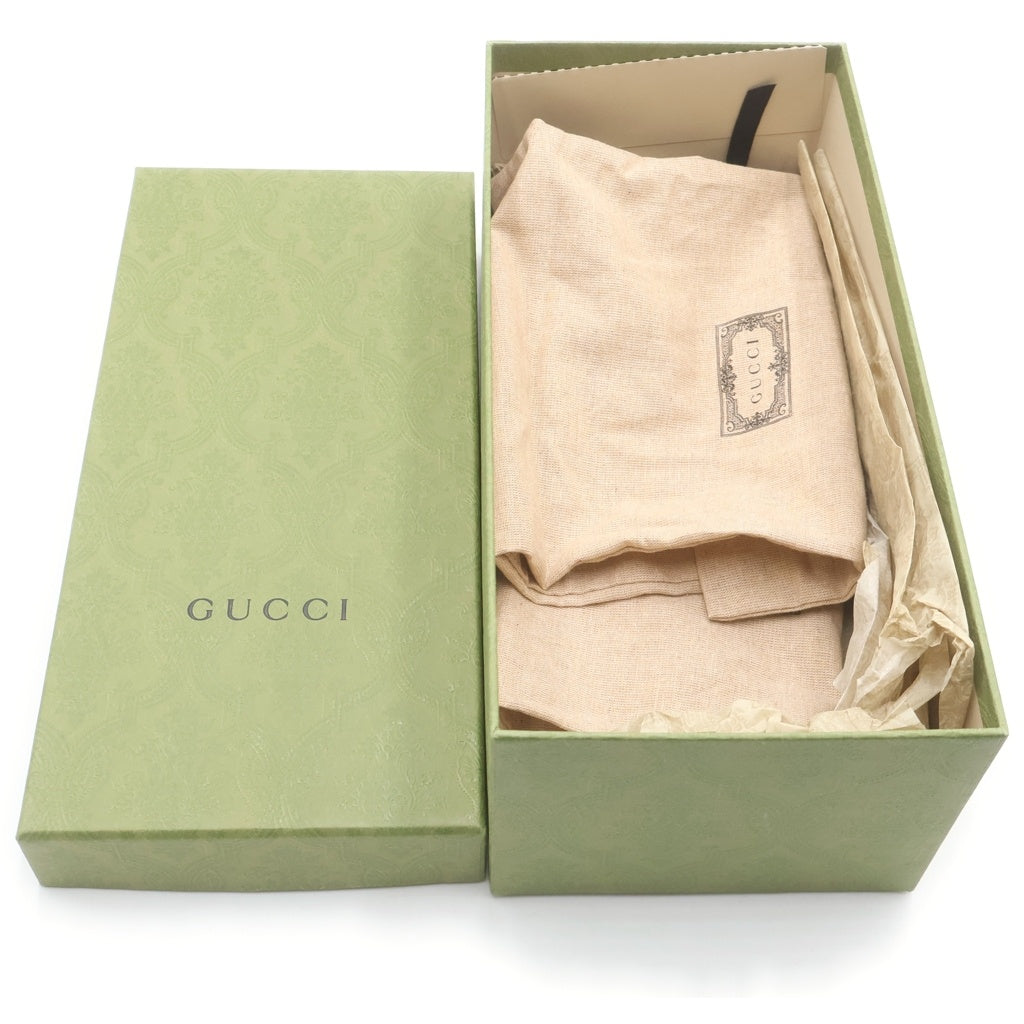 GUCCI(グッチ) GGキャンバス スライド フラットサンダル シューズ ベージュ 624695