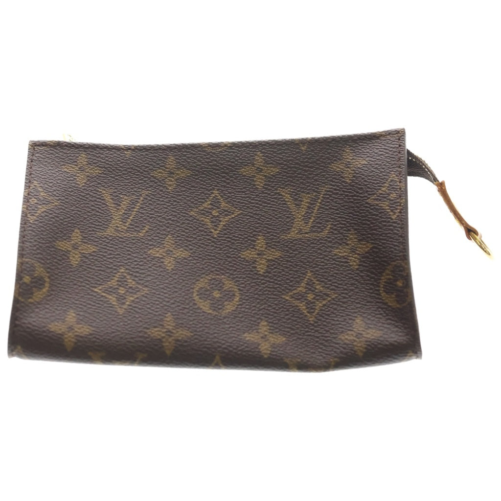 LOUIS VUITTON(ルイヴィトン) モノグラム バゲットPM ハンドバッグ ミニトートバッグ ブラウン レザー×PVC M42238 ゴールド金具 レディース