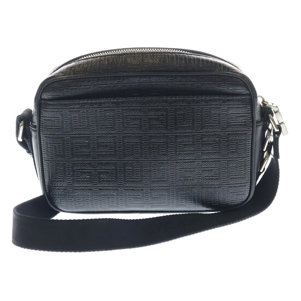 GIVENCHY(ジバンシィ) G ESSENTIALS エッセンシャルズ クロスボディバッグ ショルダーバッグ ミニバッグ ブラック レザー シルバー金具 レディース