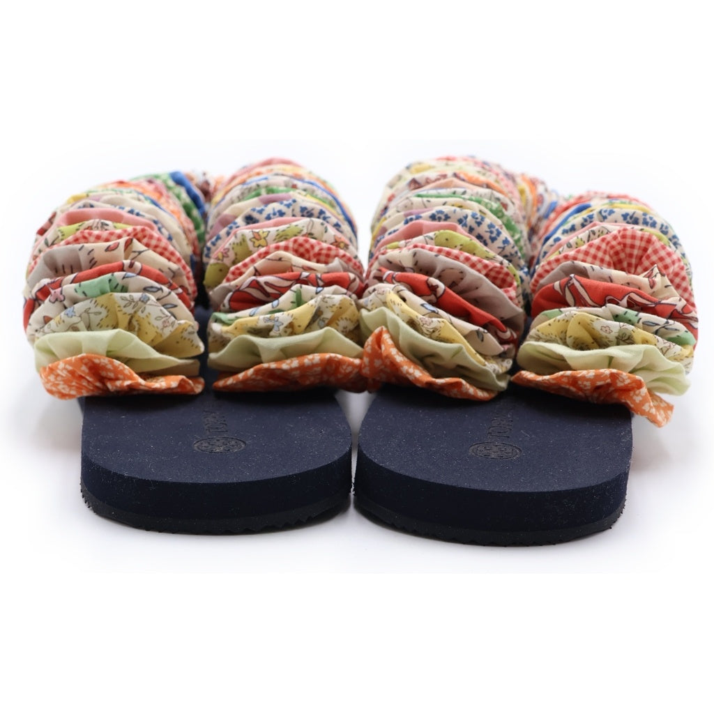 TORY BURCH(トリー バーチ) YOYO FLIP FLOP ヨーヨー フリップ フロップ フラット サンダル シューズ マルチ レディース