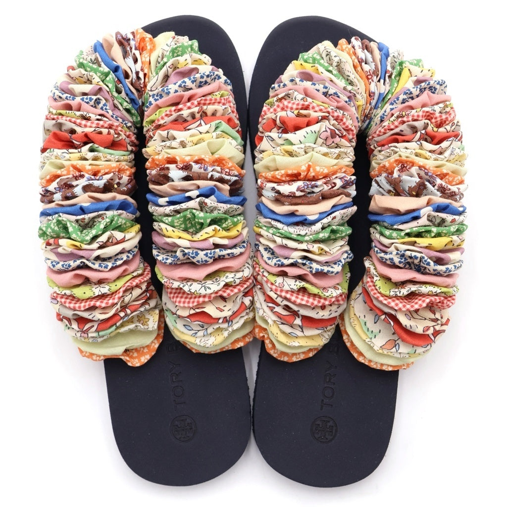 TORY BURCH(トリー バーチ) YOYO FLIP FLOP ヨーヨー フリップ フロップ フラット サンダル シューズ マルチ レディース