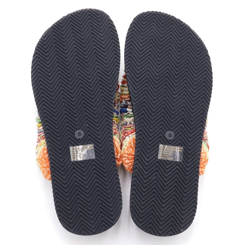 TORY BURCH(トリー バーチ) YOYO FLIP FLOP ヨーヨー フリップ フロップ フラット サンダル シューズ マルチ レディース