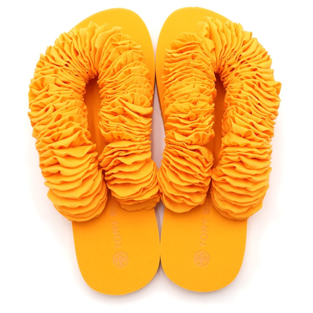 TORY BURCH(トリー バーチ) YOYO FLIP FLOP ヨーヨー フリップ フロップ フラット サンダル シューズ オレンジ レディース