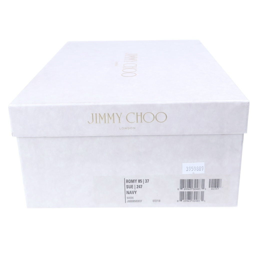 JIMMY CHOO(ジミーチュウ) ROMY ピンヒール レース メッシュ パンプス ブラック レディース