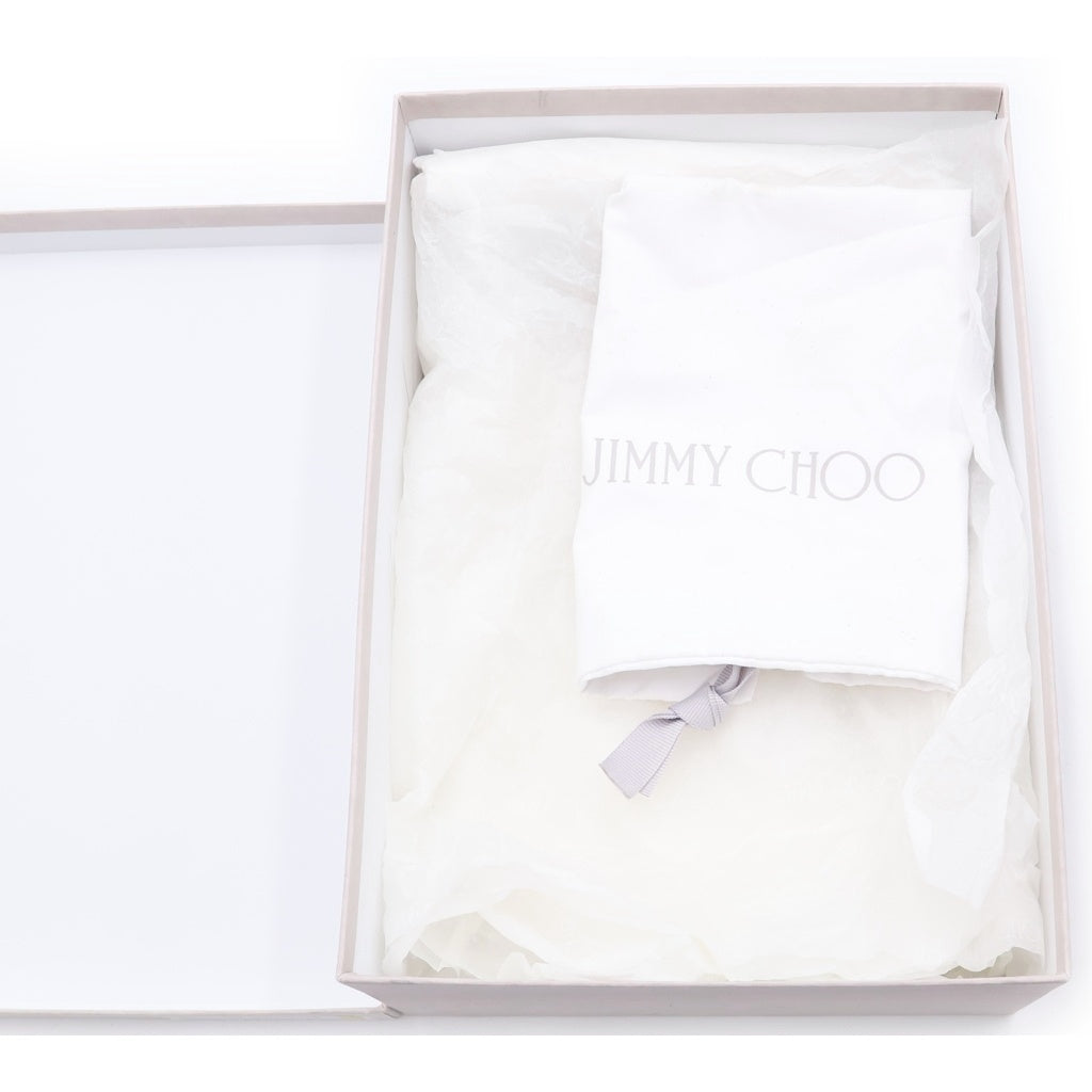 JIMMY CHOO(ジミーチュウ) スター スタッズ スエードレザー ヒール パンプス シューズ ブラック レディース