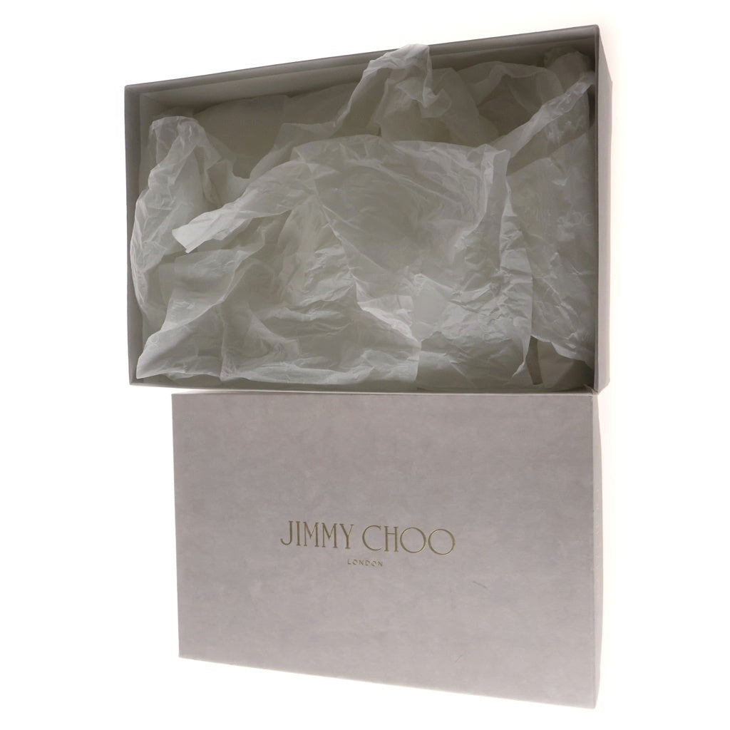 JIMMY CHOO(ジミーチュウ) パテントレザー ヒール パンプス シューズ ベージュ レディース