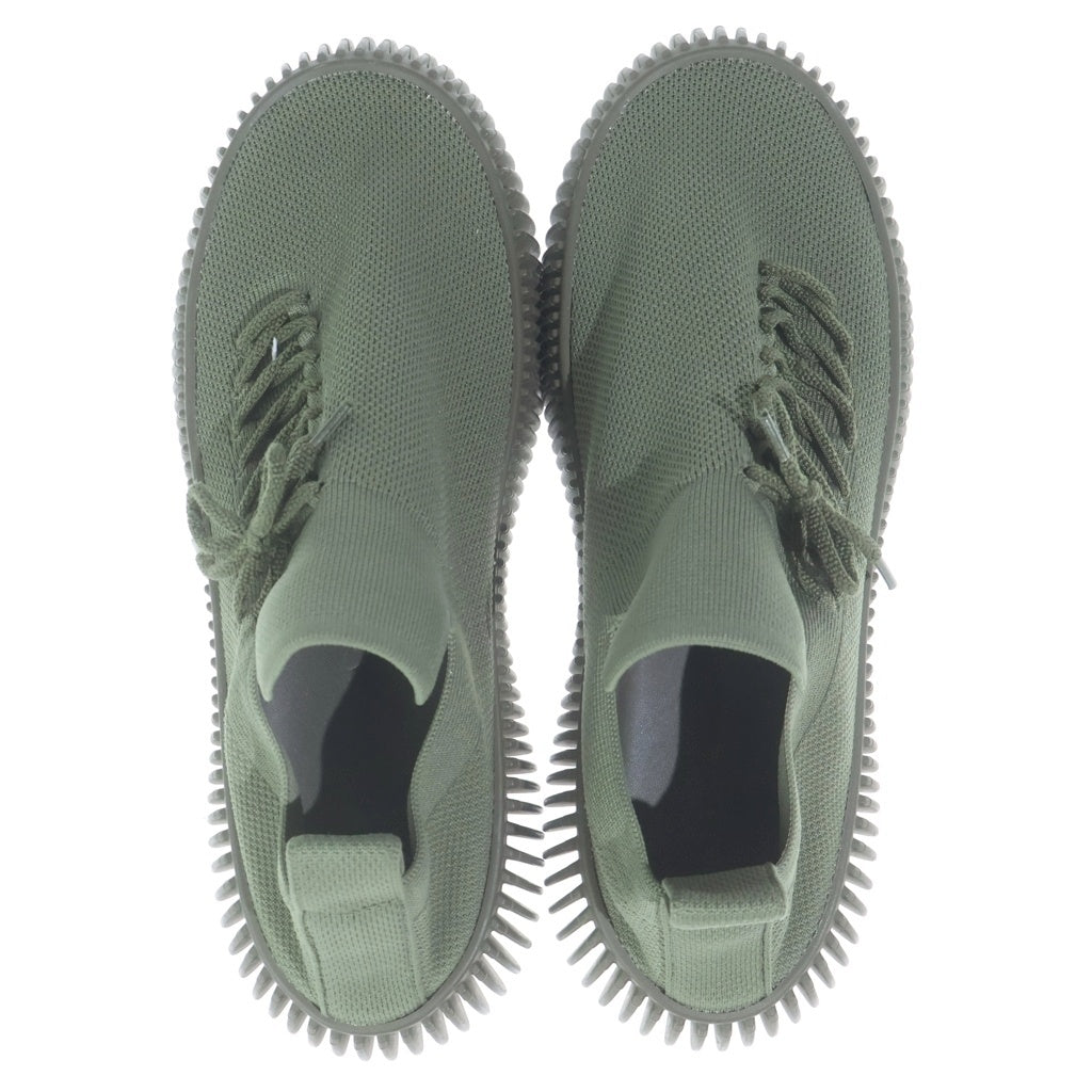 BOTTEGA VENETA(ボッテガヴェネタ) RIPPLE SNEAKERS ローカットスニーカー シューズ スリッポン グリーン レディース