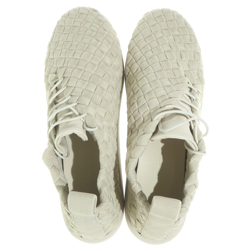 BOTTEGA VENETA(ボッテガヴェネタ) イントレチャート フラットスニーカー ローカット シューズ ベージュ