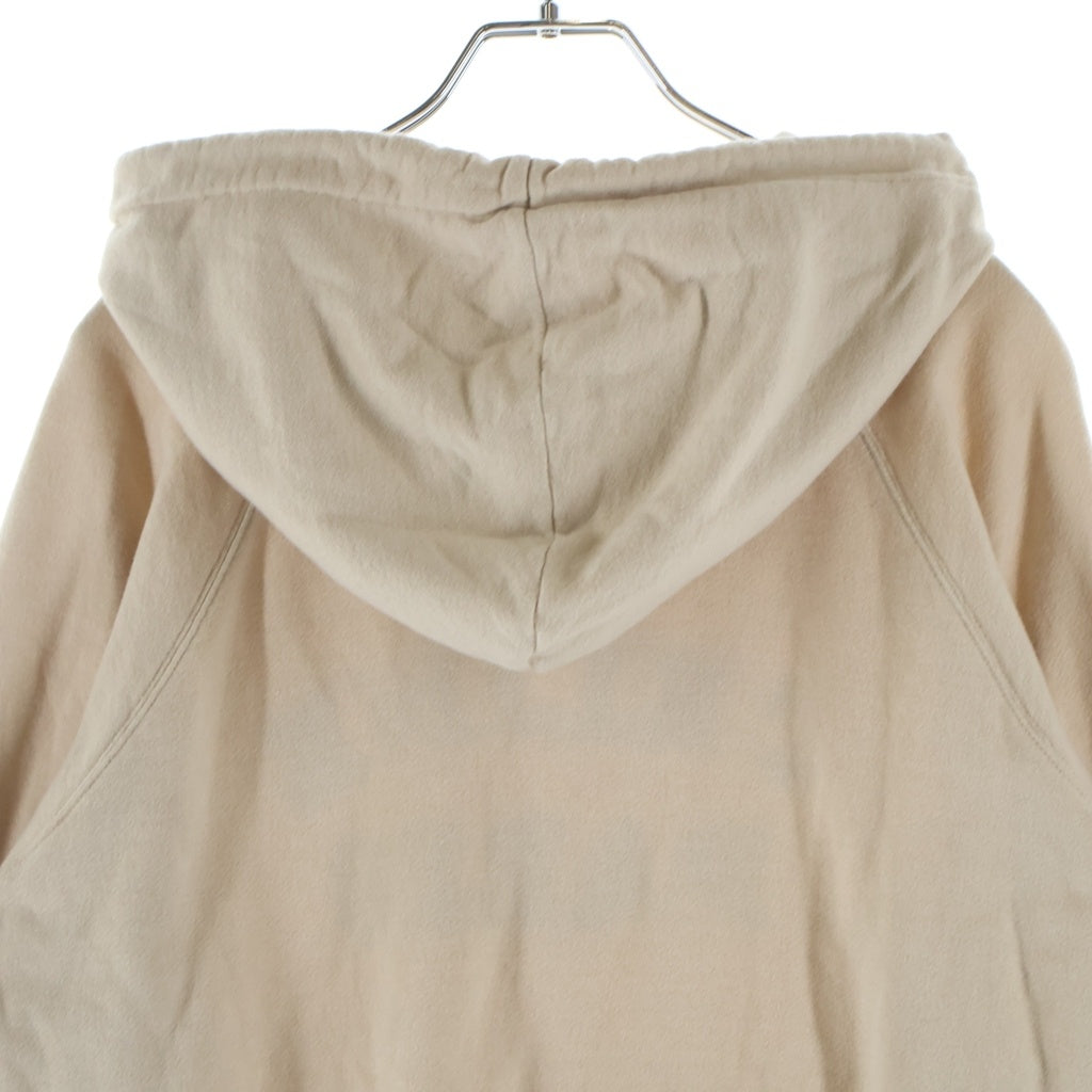 CELINE(セリーヌ) 20SS Bubble Logo Hoodie バブルロゴ カシミヤ混スウェットプルオーバーパーカー ベージュ 2Y140607F