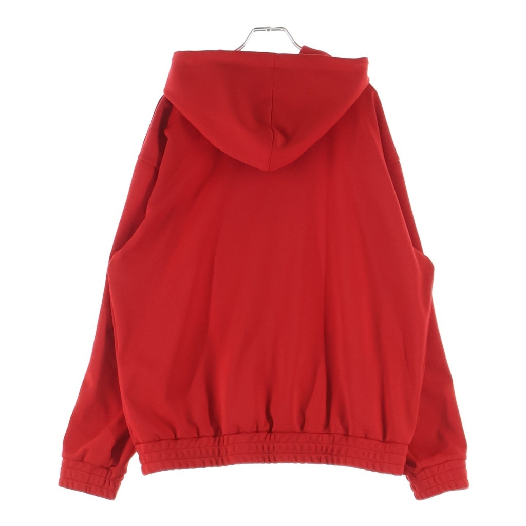 CELINE(セリーヌ) トリオンフ ロゴ ダブルフェイスジャージ フーディー パーカー レッド 2Y58B1210