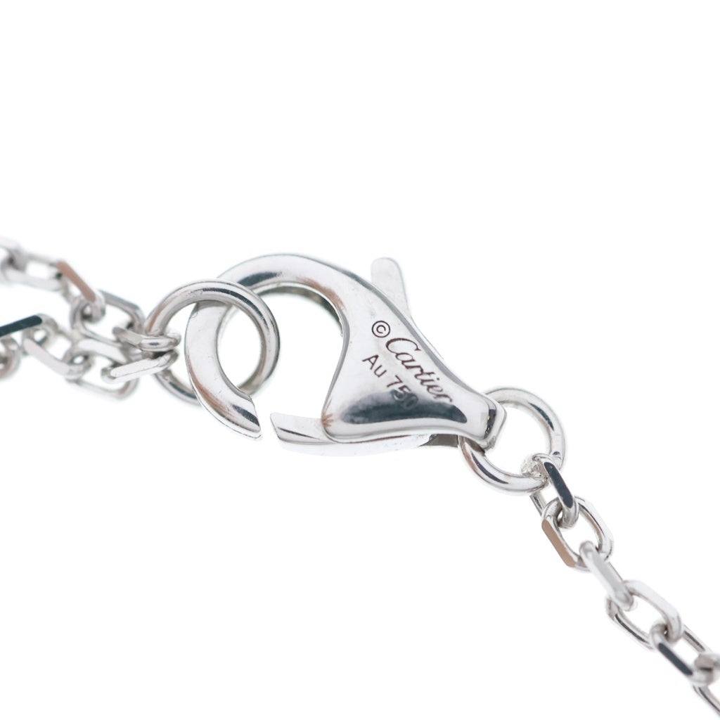 Cartier(カルティエ) ダムール SM 1Pダイヤ ブレスレット チェーン ホワイトゴールド Au750WG レディース