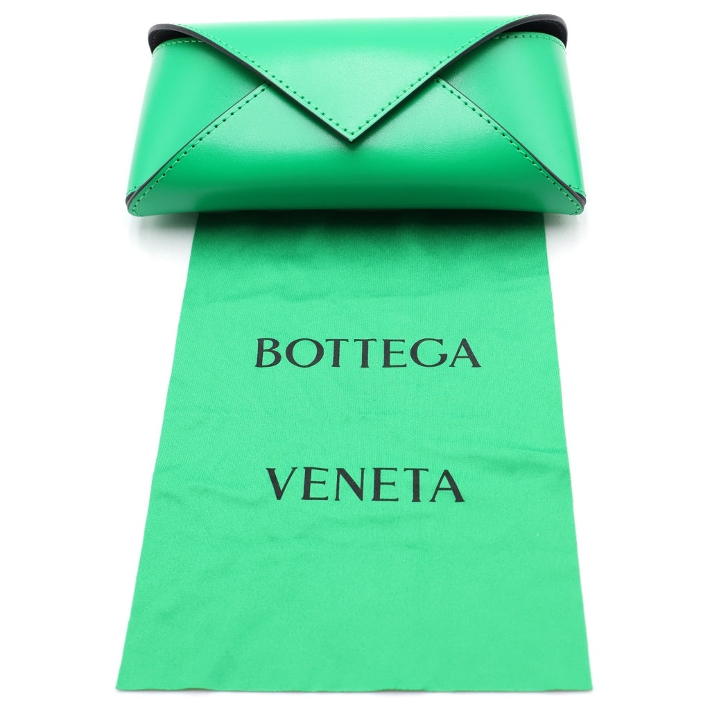 BOTTEGA VENETA(ボッテガヴェネタ) オーバルレンズ アセテート サングラス アイウェア ブルー BV1202S