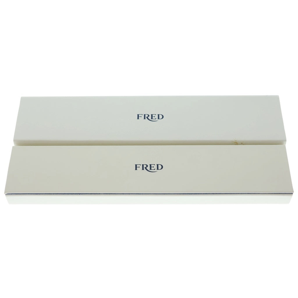 FRED(フレッド) フォース10 ラージ ダイヤブレスレット ブラウン×イエローゴールド Au750YG/steel #15 0B0028