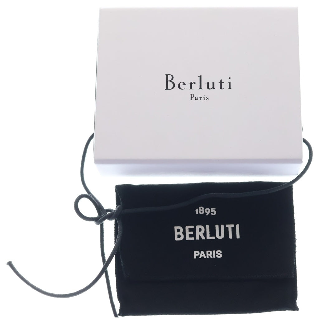 Berluti(ベルルッティ) ジャグア カードケース 名刺入れ カリグラフィ スクリットレザー カカオ ブラウン