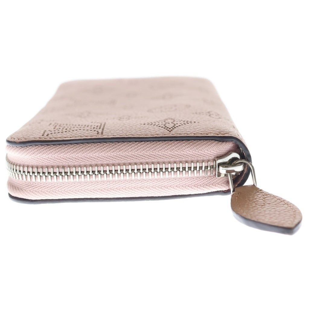 LOUIS VUITTON(ルイヴィトン) ジッピーウォレット 長財布 モノグラム シルバー金具 マヒナ ピンク M69821 レディース