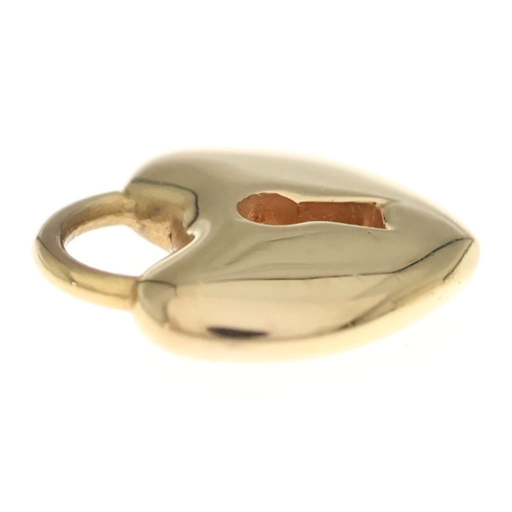 TIFFANY & Co.(ティファニー) ハートロックペンダントトップ ネックレストップ イエローゴールド 750 レディース