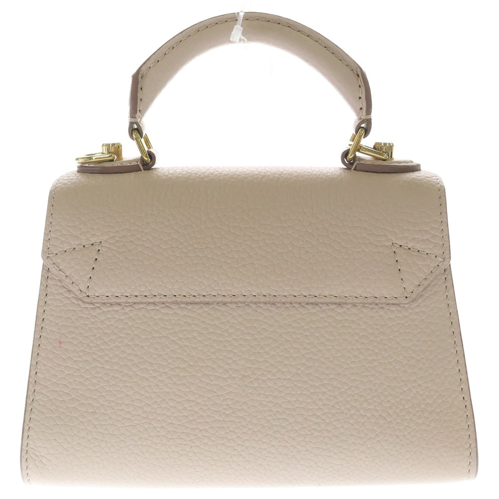 LOUIS VUITTON(ルイヴィトン) ツイストBB ワンハンドル ハンドバッグ ショルダーバッグ ピンクベージュ レザー M59090 ゴールド金具 レディース