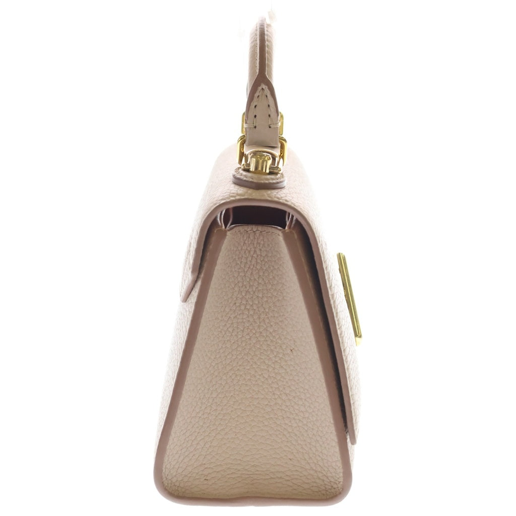 LOUIS VUITTON(ルイヴィトン) ツイストBB ワンハンドル ハンドバッグ ショルダーバッグ ピンクベージュ レザー M59090 ゴールド金具 レディース