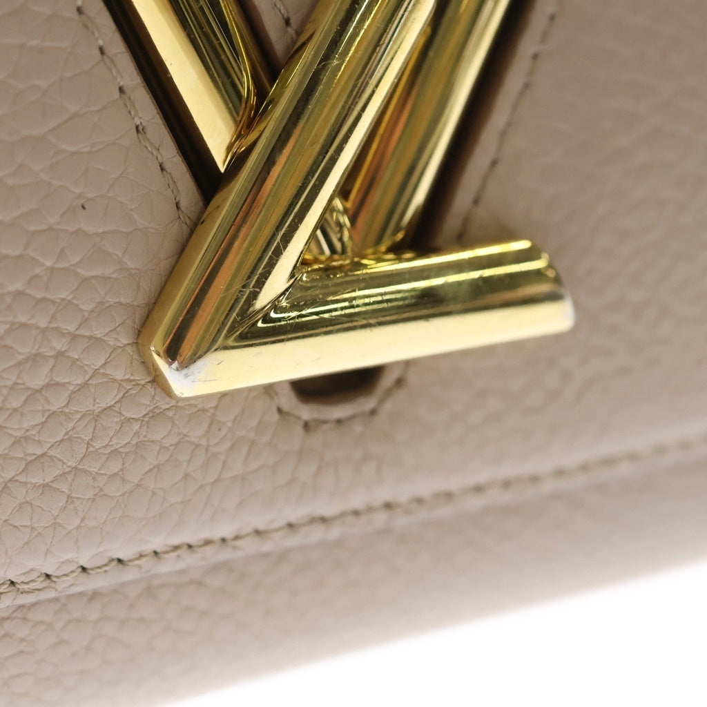 LOUIS VUITTON(ルイヴィトン) ツイストBB ワンハンドル ハンドバッグ ショルダーバッグ ピンクベージュ レザー M59090 ゴールド金具 レディース