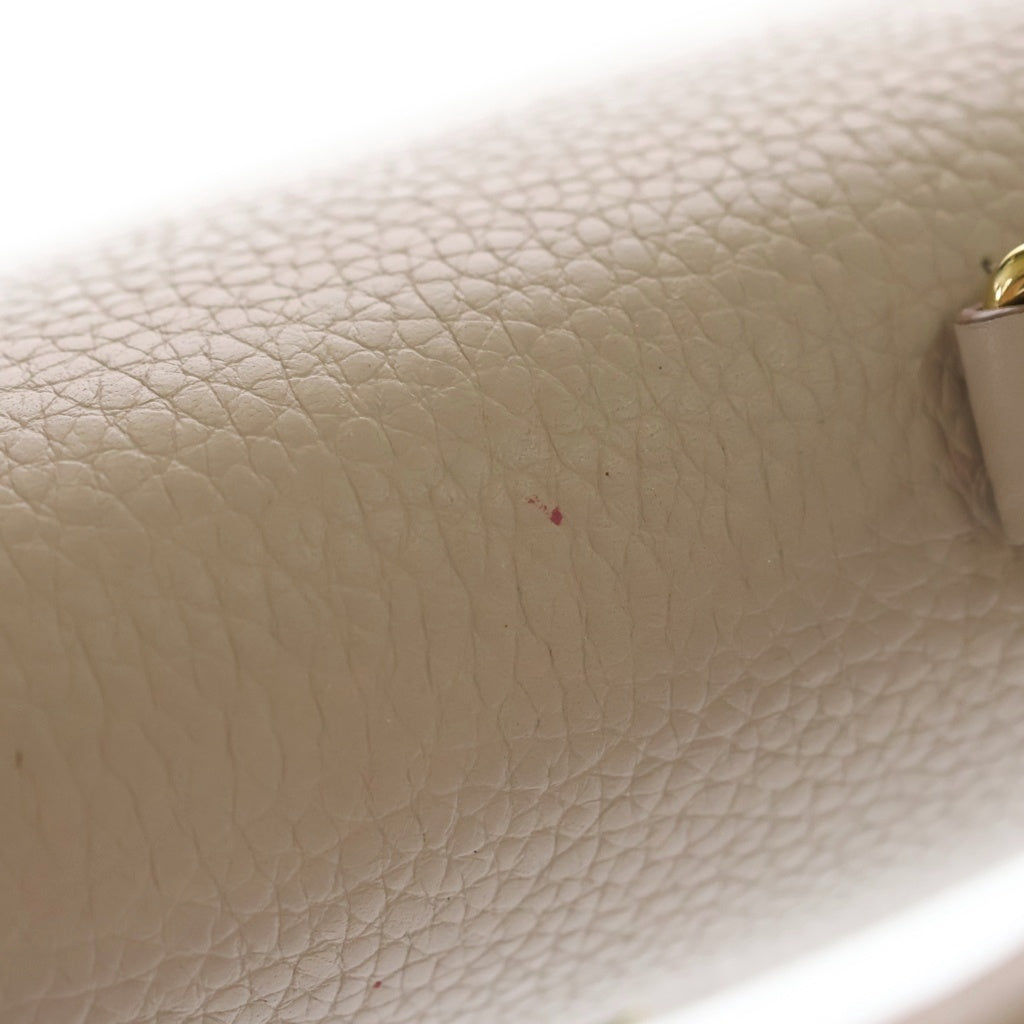 LOUIS VUITTON(ルイヴィトン) ツイストBB ワンハンドル ハンドバッグ ショルダーバッグ ピンクベージュ レザー M59090 ゴールド金具 レディース