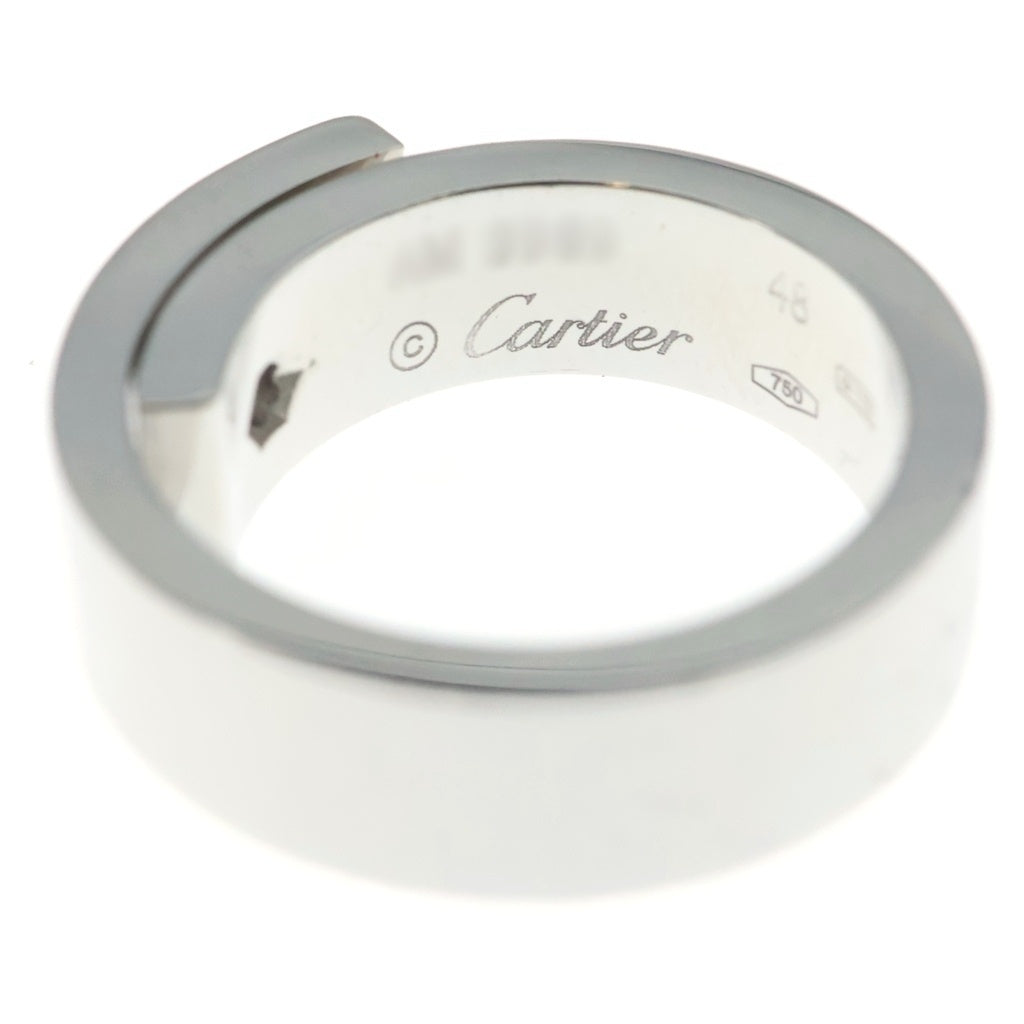 Cartier(カルティエ) アニバーサリー ダイヤリング ホワイトゴールド Au750WG #48 レディース