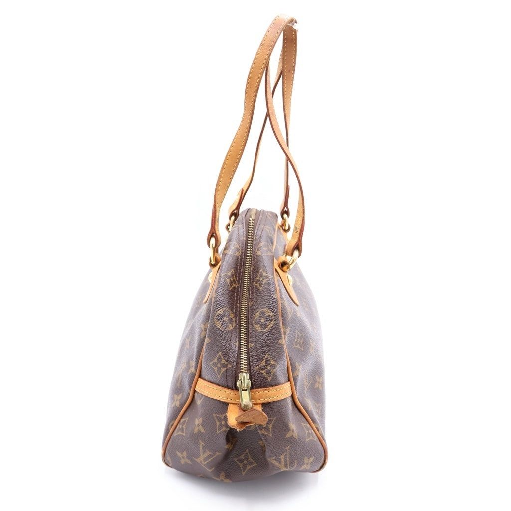 LOUIS VUITTON(ルイヴィトン) モノグラム モントルグイユPM PVC レザー ハンドバッグ ブラウン M95565 レディース