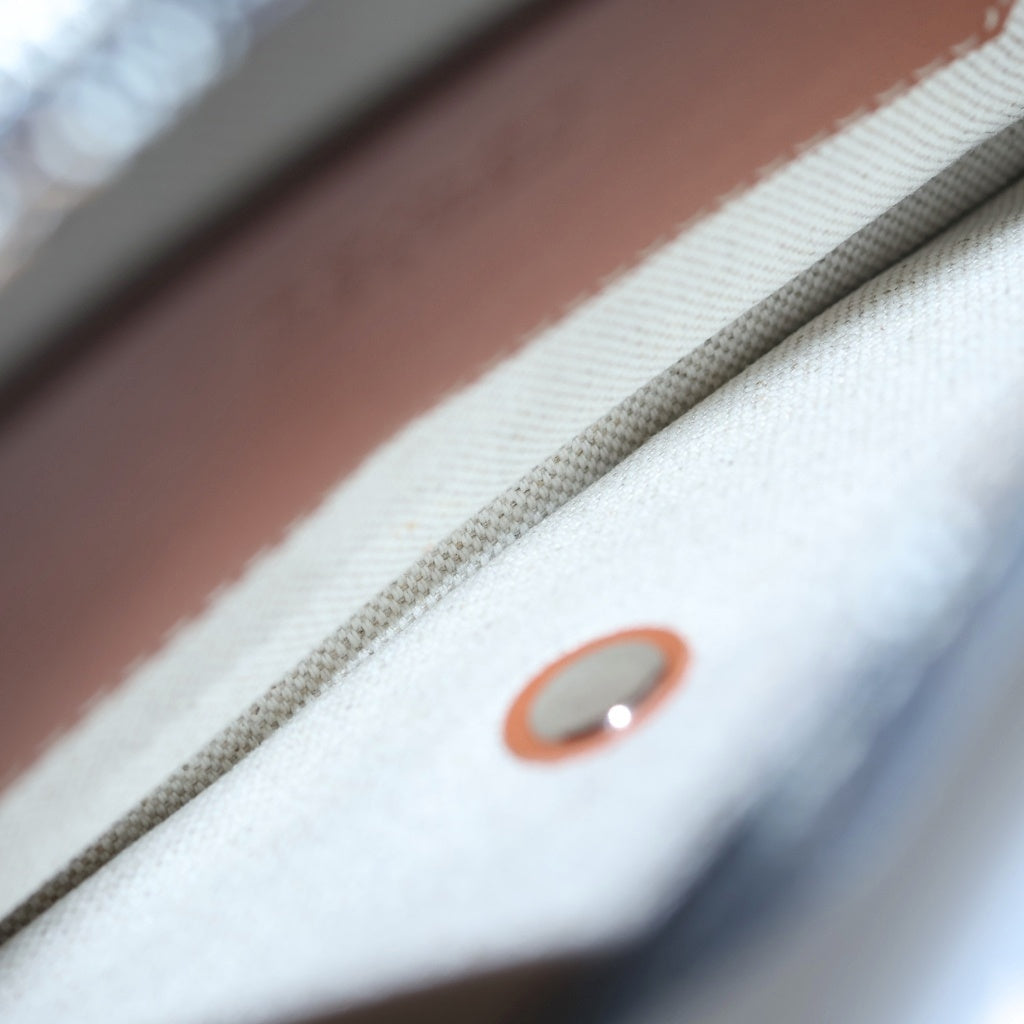 GOYARD(ゴヤール) ポシェットプリュメPM PVC レザー ショルダーバッグ ウォレット 財布 ポーチ ブラウン レディース