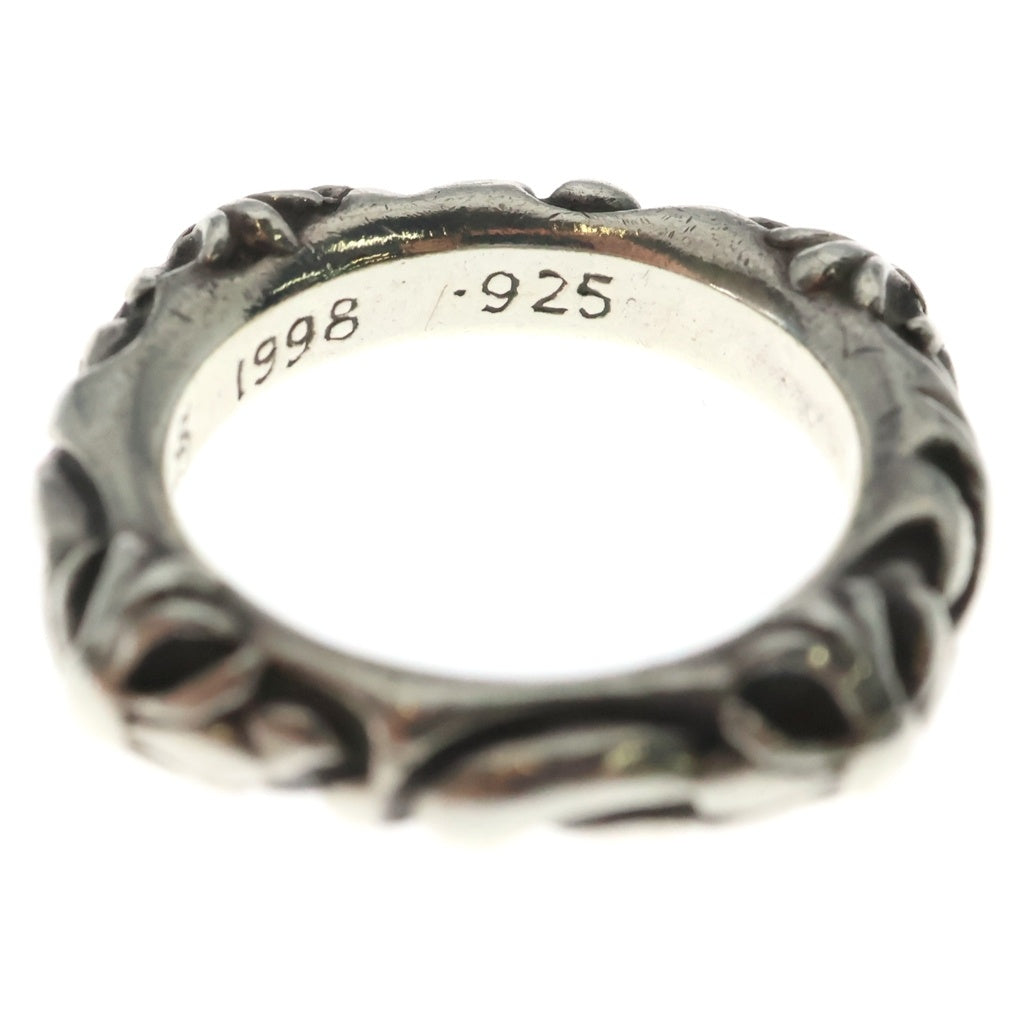 CHROME HEARTS(クロムハーツ) SCRL BAND スクロールバンド リング シルバー BCA351