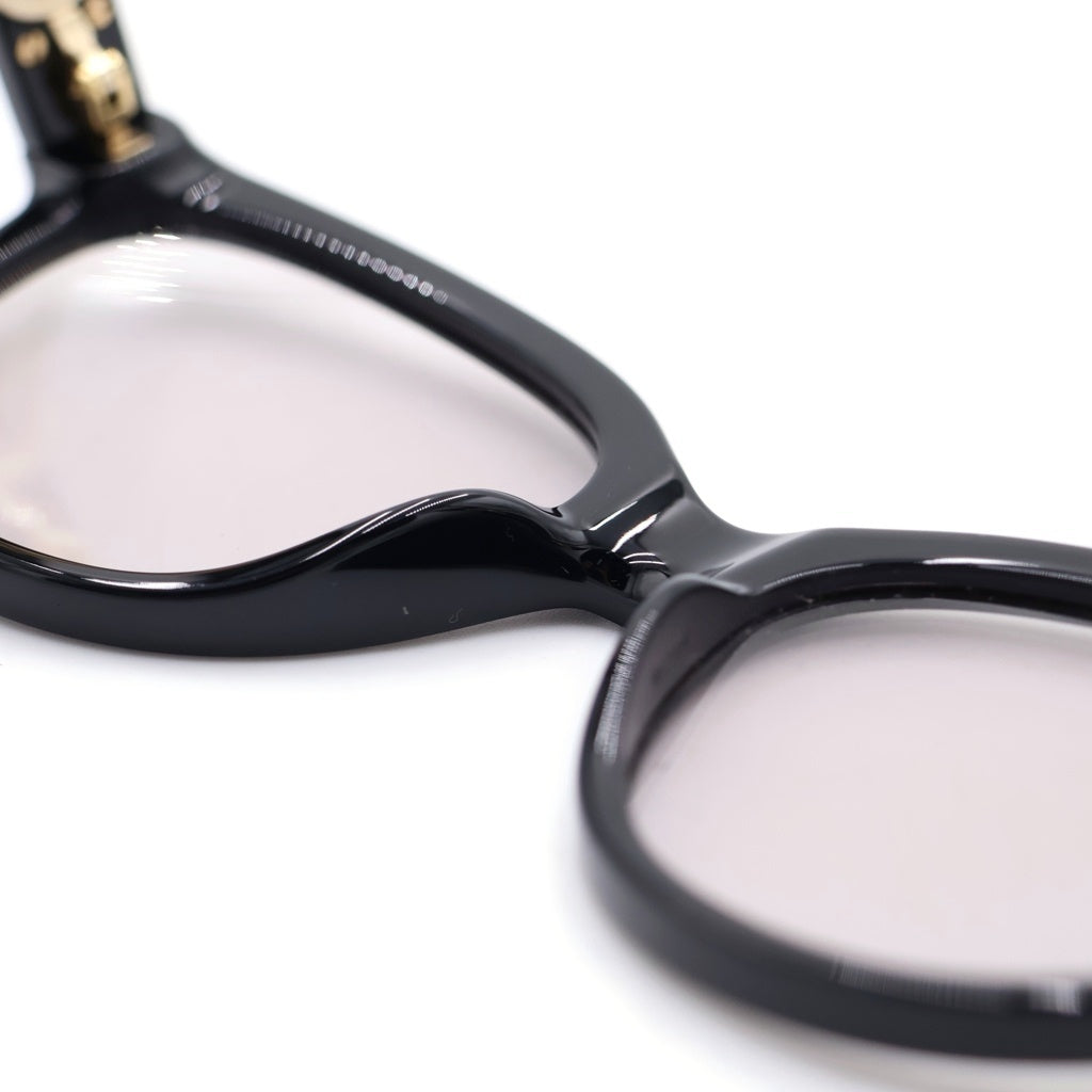 GUCCI(グッチ) Cat Eye Glasses インターロッキングG キャットアイフレーム メガネ 眼鏡 チェーンストラップ ブラック GG1024O レディース
