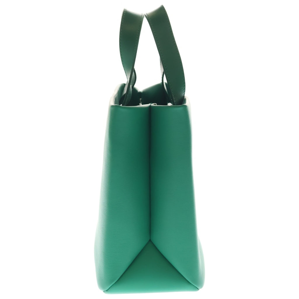 LOUIS VUITTON(ルイヴィトン) ショッパー・トート MINI カウハイドレザー 2WAY ハンドバッグ ショルダーバッグ ICタイプ グリーングラス M29280 レディース