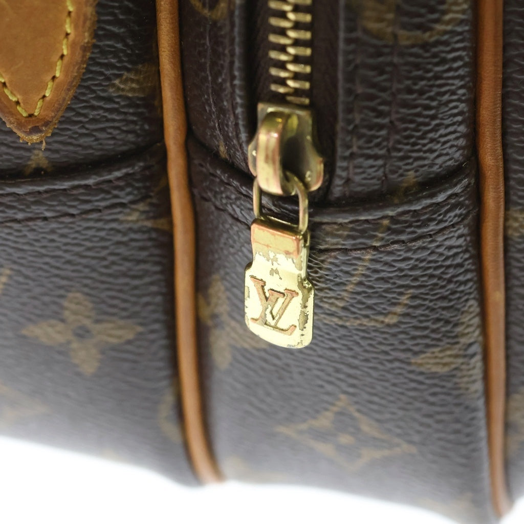 LOUIS VUITTON(ルイヴィトン) モノグラム リポーターPM PVC レザー ショルダーバッグ ブラウン M45254
