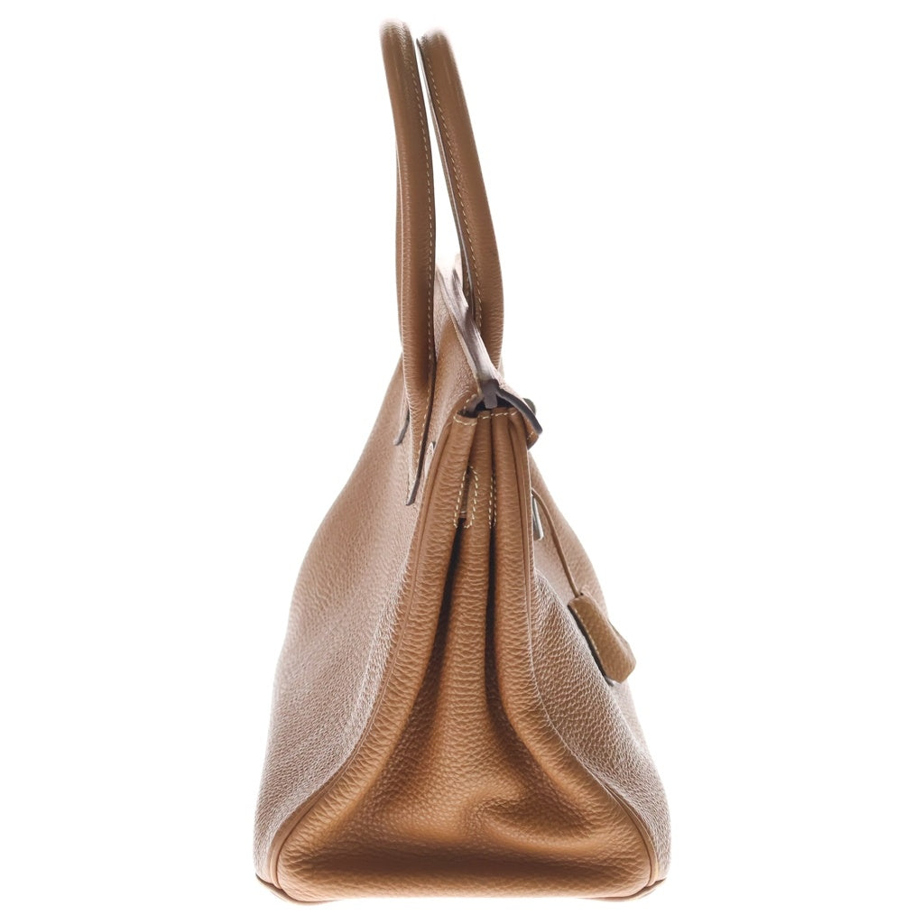 HERMES(エルメス) バーキン30 トゴ シルバー金具 ハンドバッグ □I刻印 ゴールド レディース