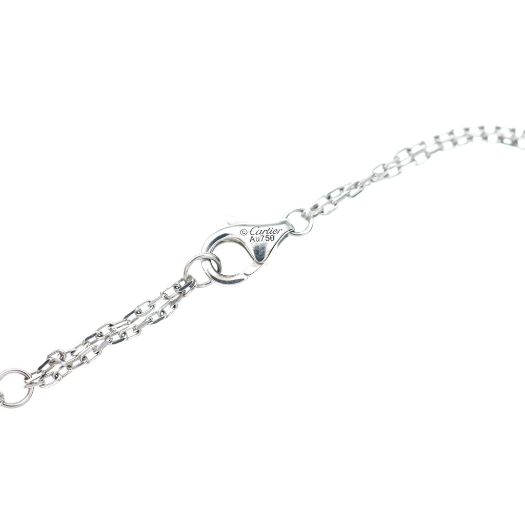 Cartier(カルティエ) ラブサークル 2Pダイヤ ブレスレット ホワイトゴールド 750WG レディース