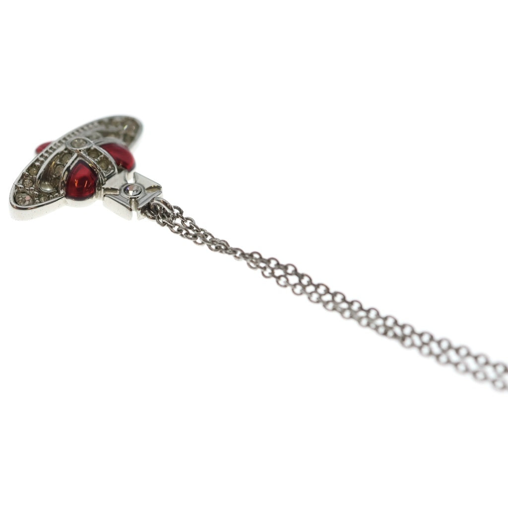 Vivienne Westwood(ヴィヴィアンウエストウッド) New Diamante Heart ディアマンテ ハート ペンダントネックレス シルバー メタル レディース