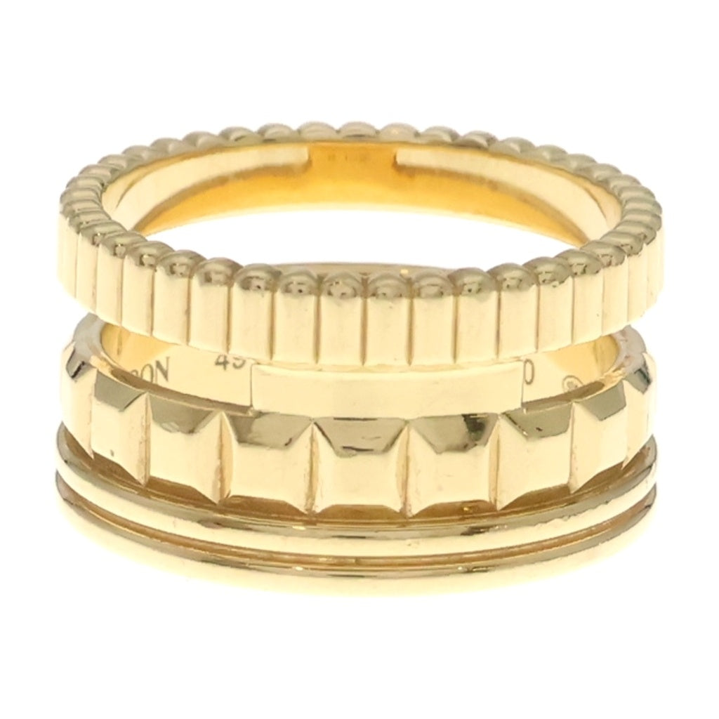 BOUCHERON(ブシュロン) キャトル ラディアント Au750 K18YG リング 指輪 #49 イエローゴールド レディース