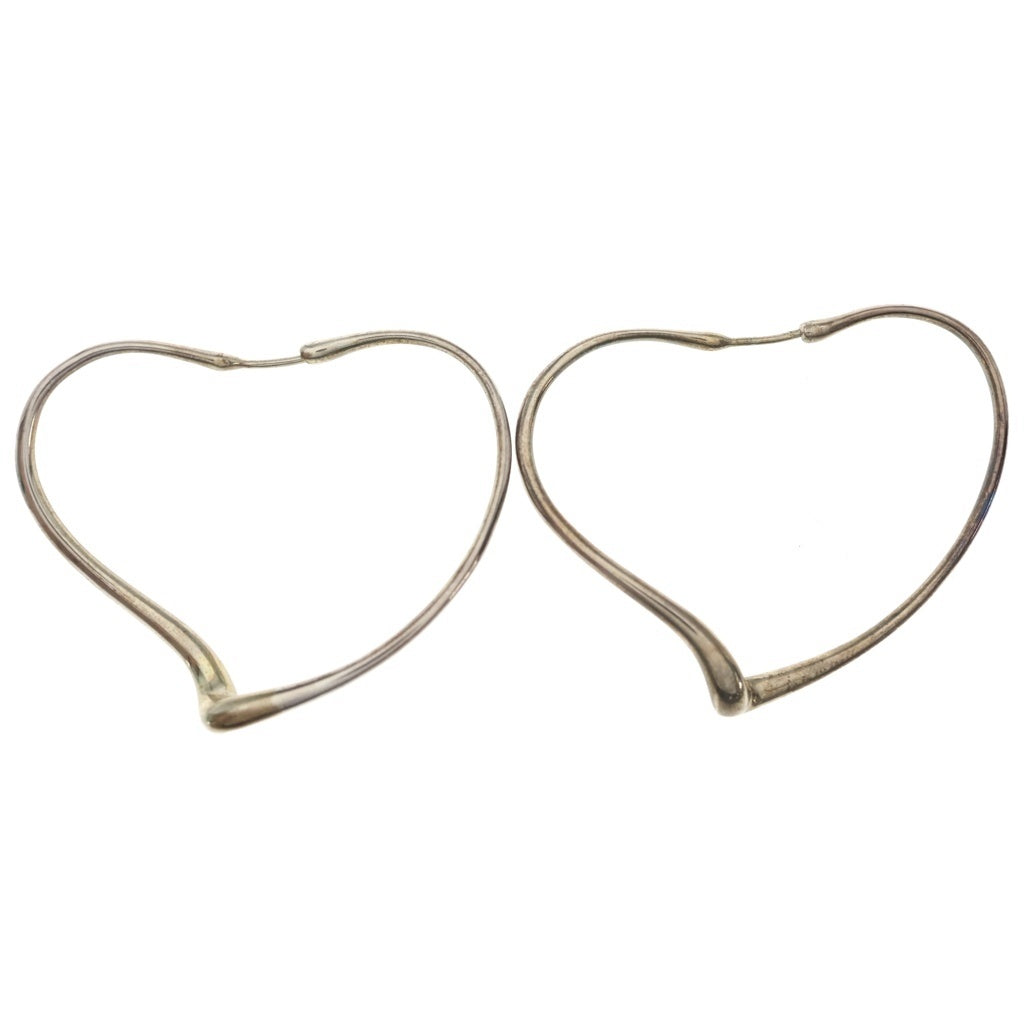 TIFFANY & Co.(ティファニー) エルサペレッティ オープンハート ラージ フープ ピアス シルバー