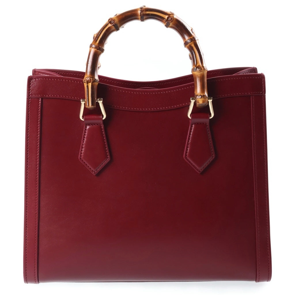 GUCCI(グッチ) ヒグチユウコ ダイアナ ミディアム トートバッグ 日本限定 レザー ボルドー 841487 レディース
