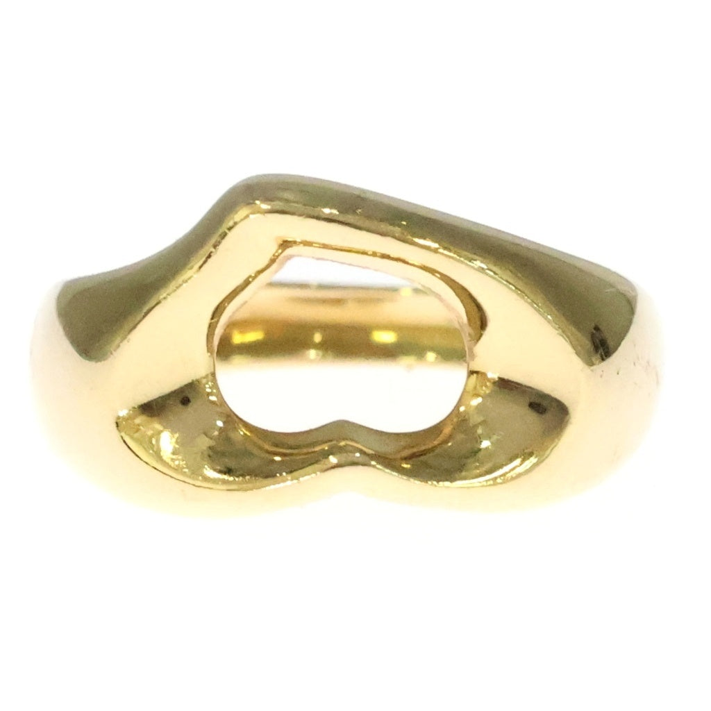 TIFFANY & Co.(ティファニー) オープンハート リング イエローゴールド 18K レディース