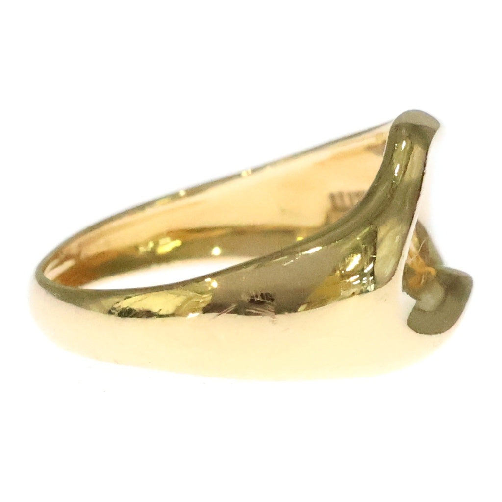 TIFFANY & Co.(ティファニー) オープンハート リング イエローゴールド 18K レディース