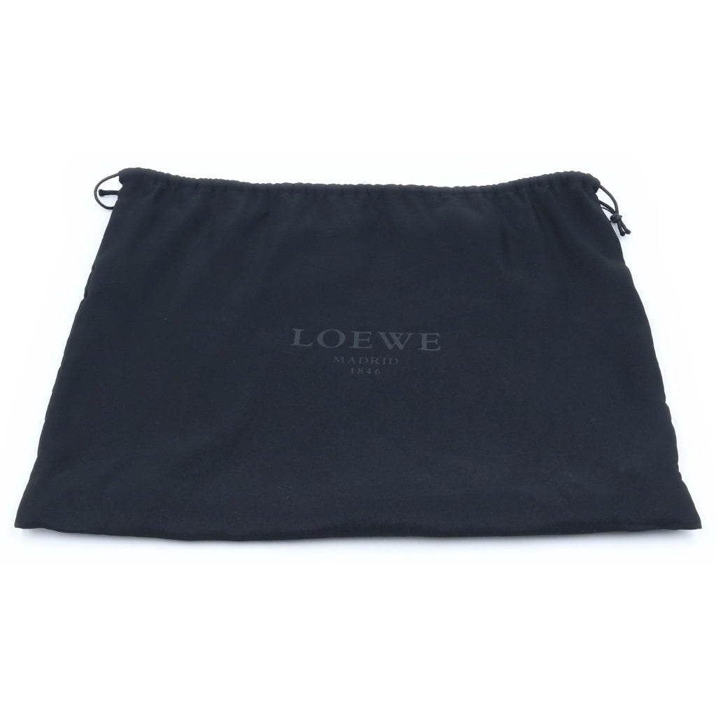 LOEWE(ロエベ) フラメンコ ナッパレザー シルバー金具 フリンジ タッセル 2WAY ショルダーバッグ ハンドバッグ カーキ レディース