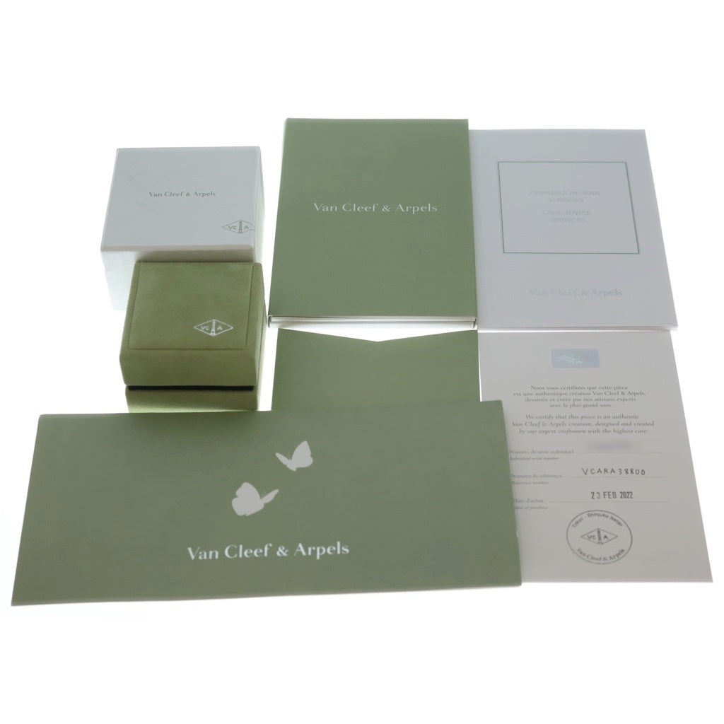 Van Cleef & Arpels(ヴァンクリーフアンドアーペル) ピュアアルハンブラ マザーオブパール ピアス K18YG イエローゴールド VCARA39700 レディース