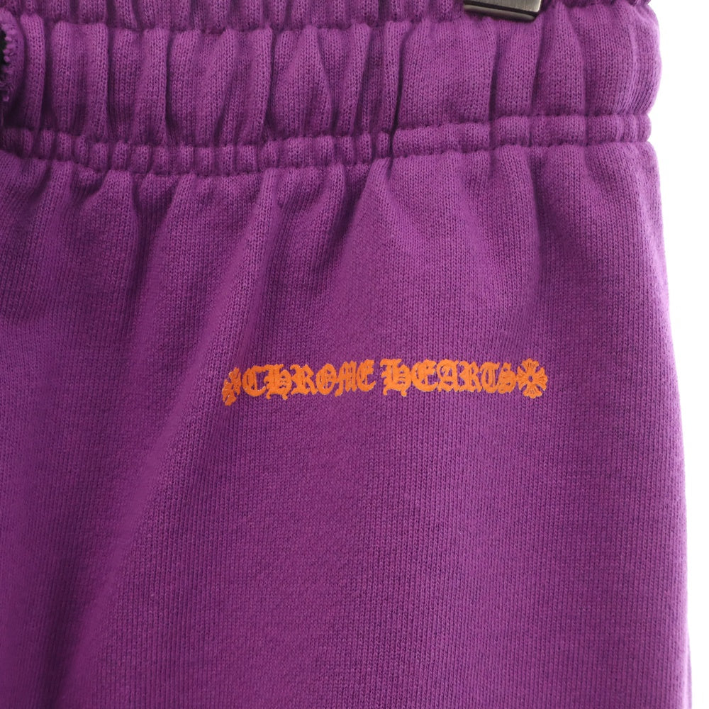 CHROME HEARTS(クロムハーツ) ×MATTY BOY I WANT MORE NOT LESS AN THAT'S THAT SWTPANTS マッティボーイ プリントスウェットパンツ パープル