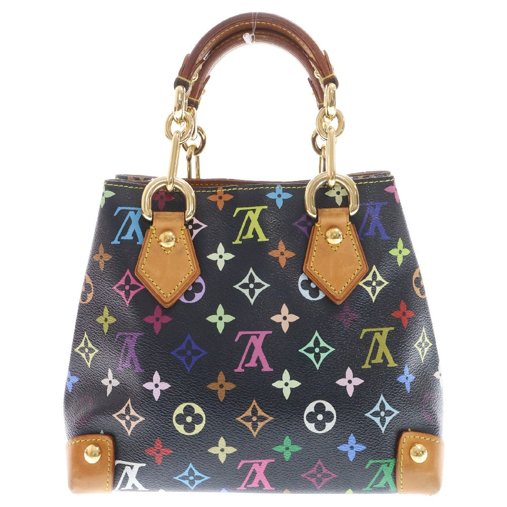 LOUIS VUITTON(ルイヴィトン) モノグラムマルチカラー オードラ トートバッグ ハンドバッグ ブラック レザー×PVC M40048
