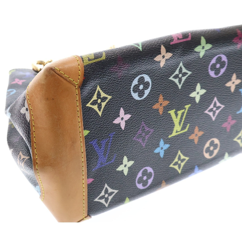 LOUIS VUITTON(ルイヴィトン) モノグラムマルチカラー オードラ トートバッグ ハンドバッグ ブラック レザー×PVC M40048