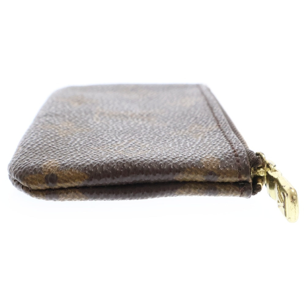 LOUIS VUITTON(ルイヴィトン) モノグラム ポシェットミニ M62650 ブラウン コインケース キーリング付