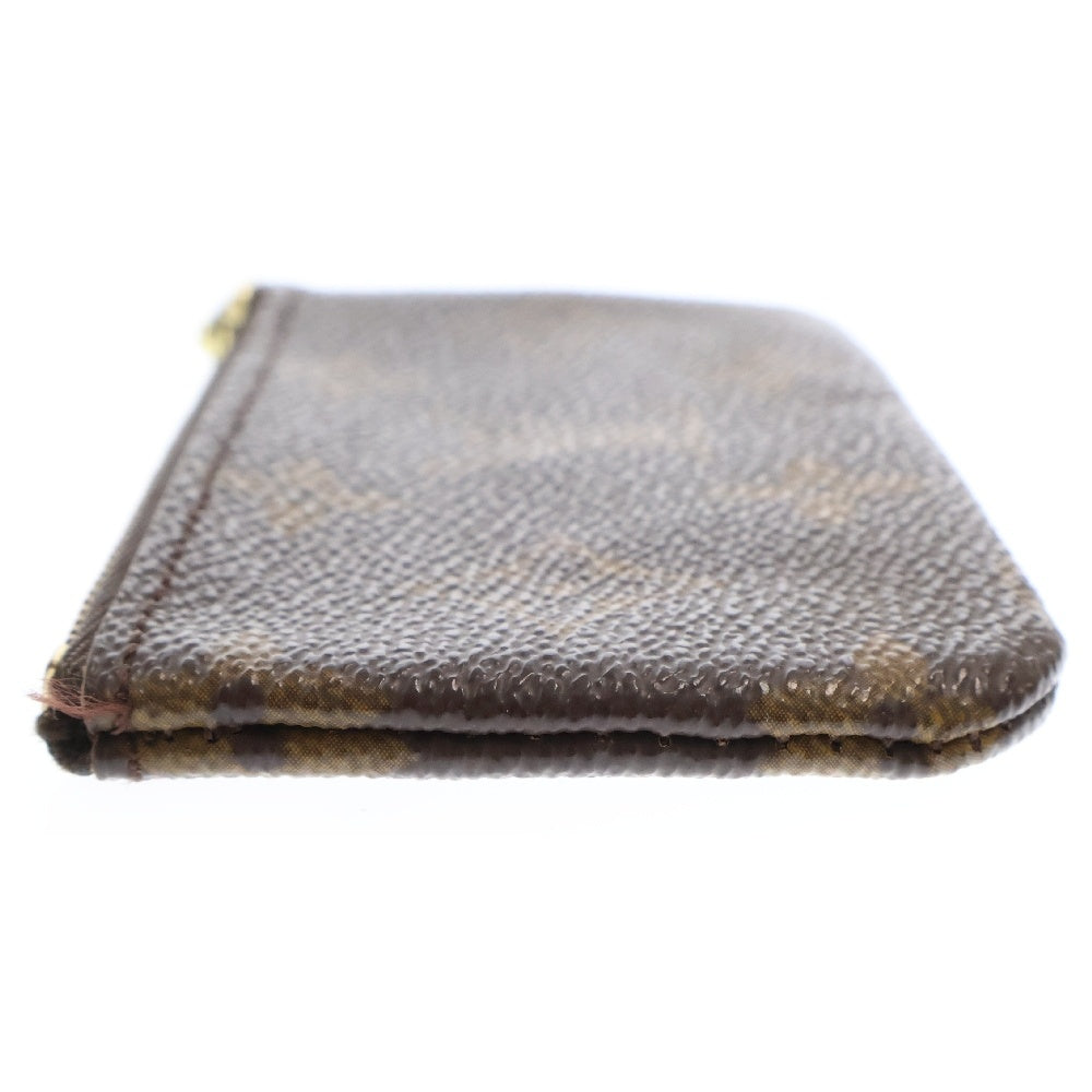 LOUIS VUITTON(ルイヴィトン) モノグラム ポシェットミニ M62650 ブラウン コインケース キーリング付