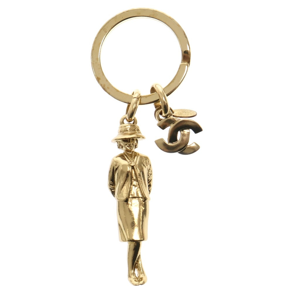 CHANEL(シャネル) ココマーク ココマダム チャーム ゴールド GP レディース アクセサリー 02P