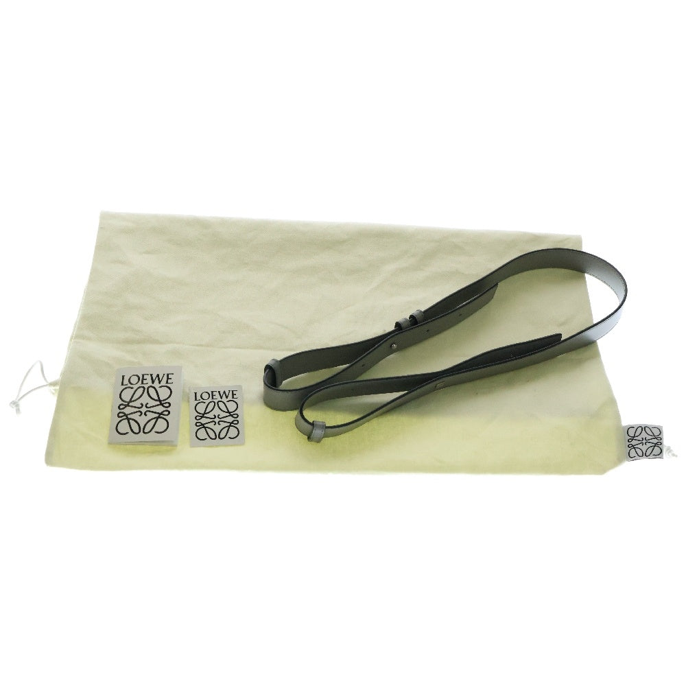 LOEWE(ロエベ) HAMMOCK MEDIUM ハンモック スモール 2WAY レザー ハンドバッグ ショルダーバッグ グレー A538S35X51