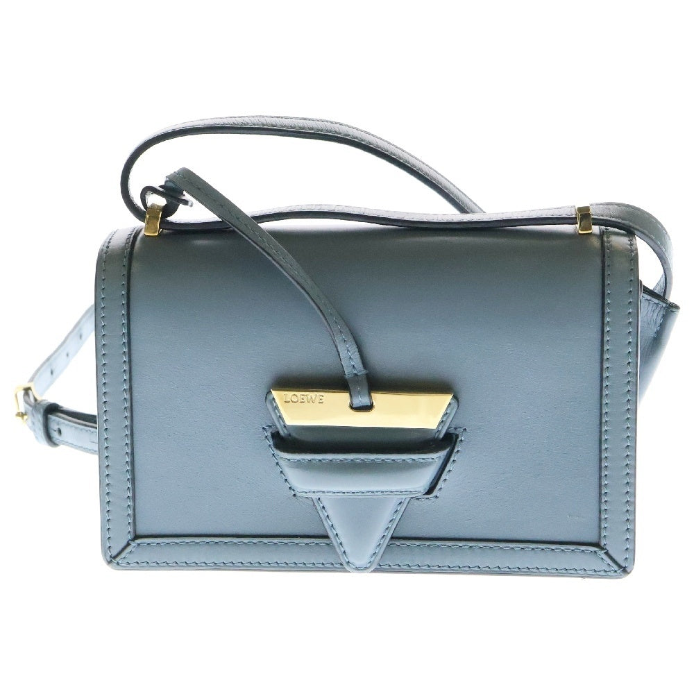 LOEWE(ロエベ) バルセロナ ショルダーバッグ burレザー